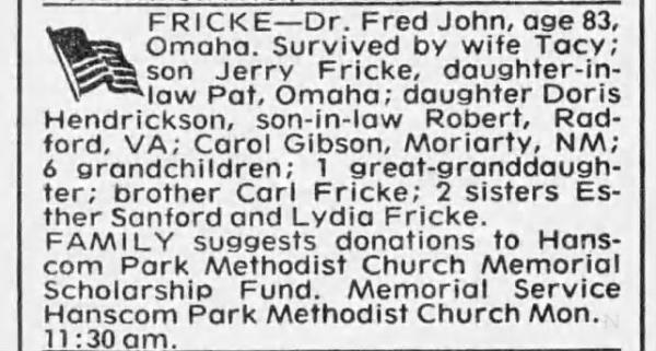 Frederick Fricke