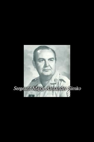 Sgt Major Alexander Simko