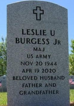 Leslie U Burgess Jr