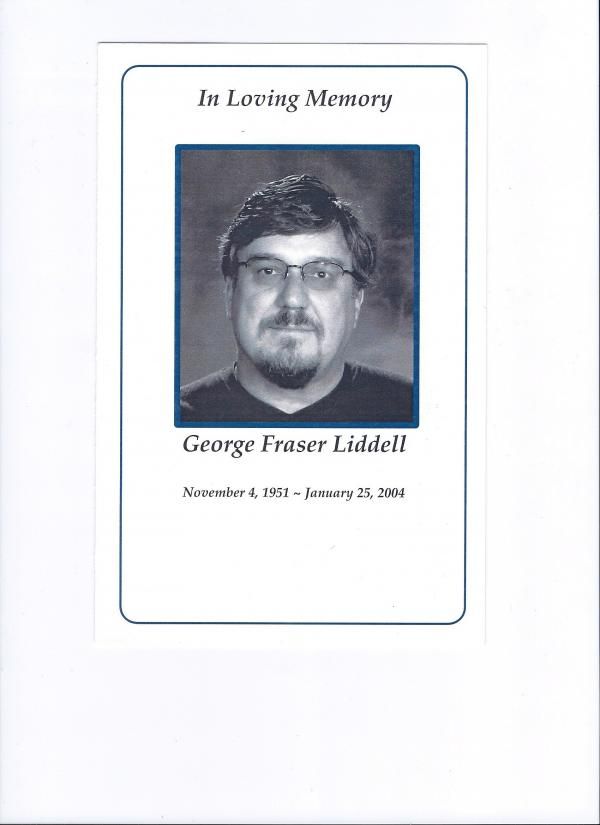 George F Liddell