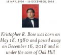 Kristopher R. Bose