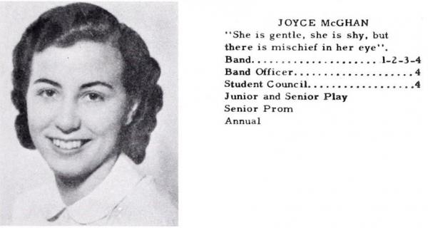 Joyce Elaine Mcghan Borchardt