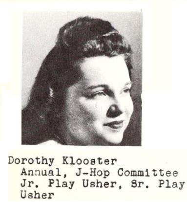 Dorothy Jane Klooster Willis
