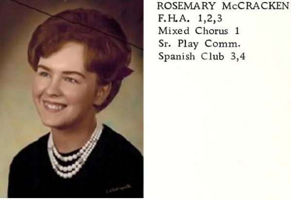 Rosemary Ann Mccracken Bean