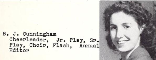 Bonnie "bj" Jean Cunningham Steffens