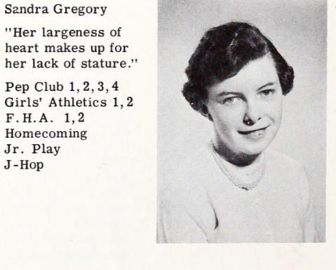 Sandra Gail Gregory