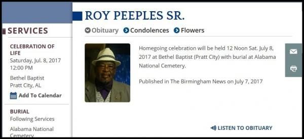 Roy Peeples
