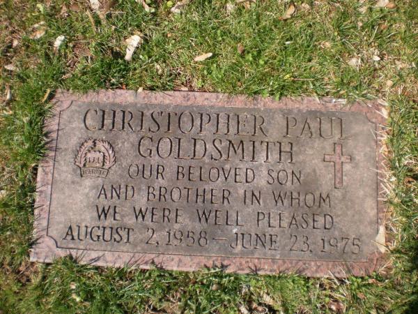 Christopher Paul Goldsmith