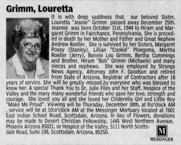 Louretta Grimm