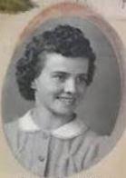 Evelyn Mabel (white) Blue