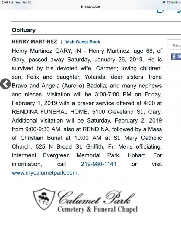 Martinez, Henry