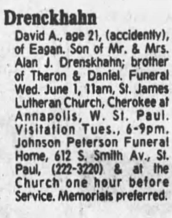 David Alan "dave" Drenckhahn