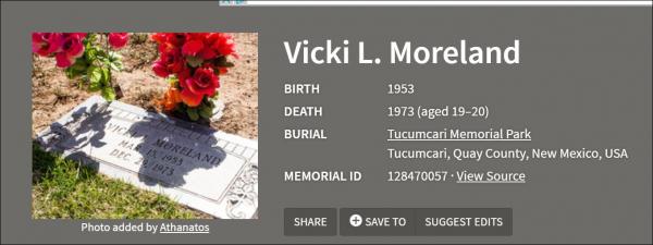 Vicki L. Moreland
