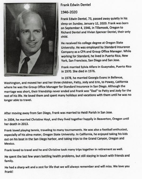 Frank Edwon Dentel
