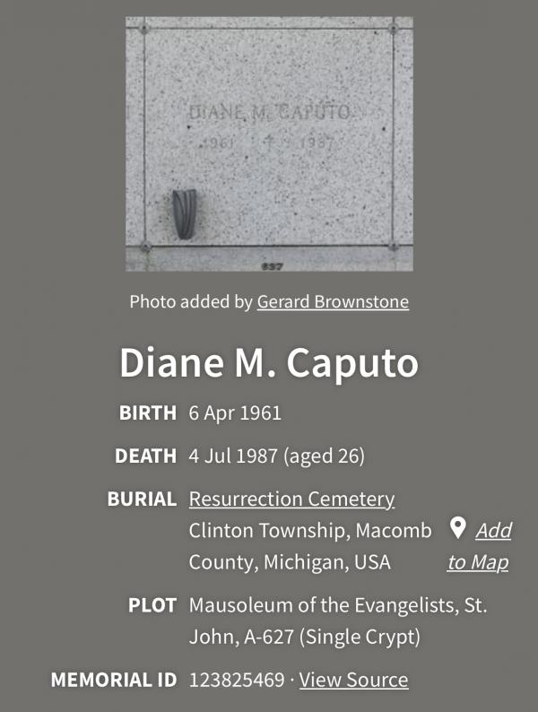 Diane M Caputo