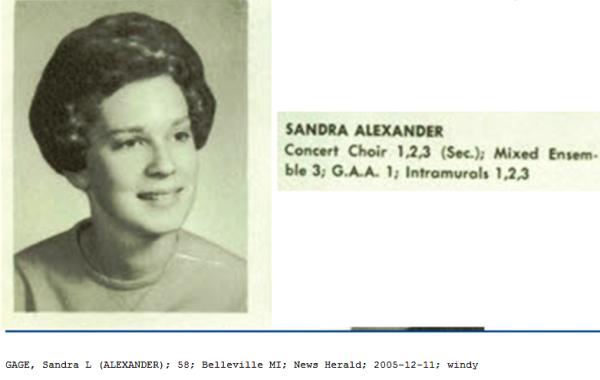 Sandra Lee Alexander