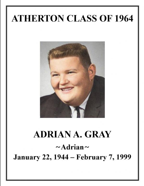 Adrian A. Gray