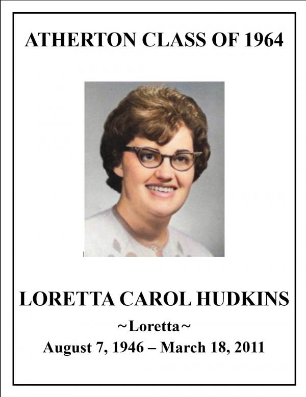 Loretta Carol Hudkins