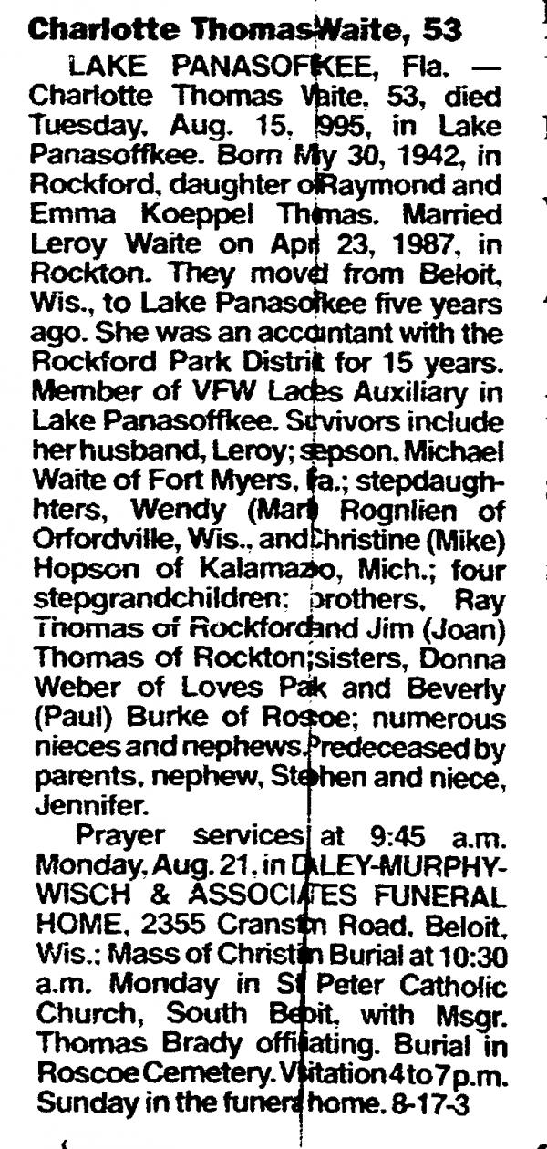 Charlotte Thomas (waite)