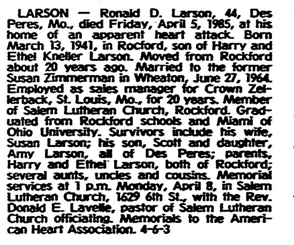 Ronald D. Larson