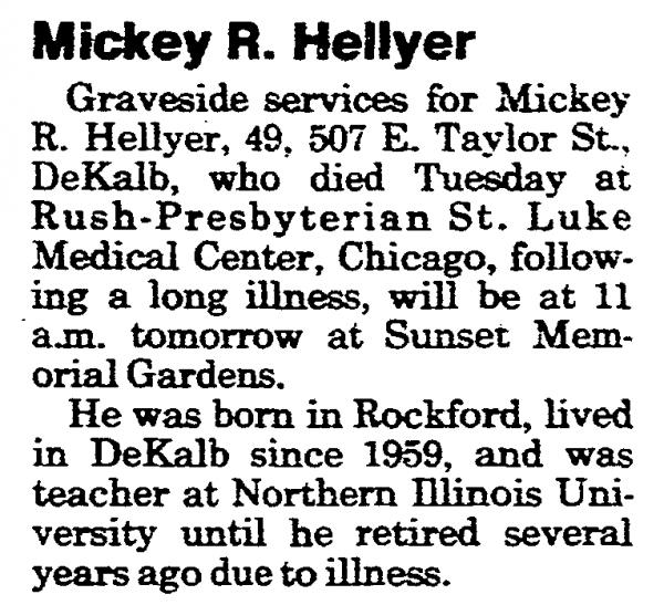 Mickey Hellyer