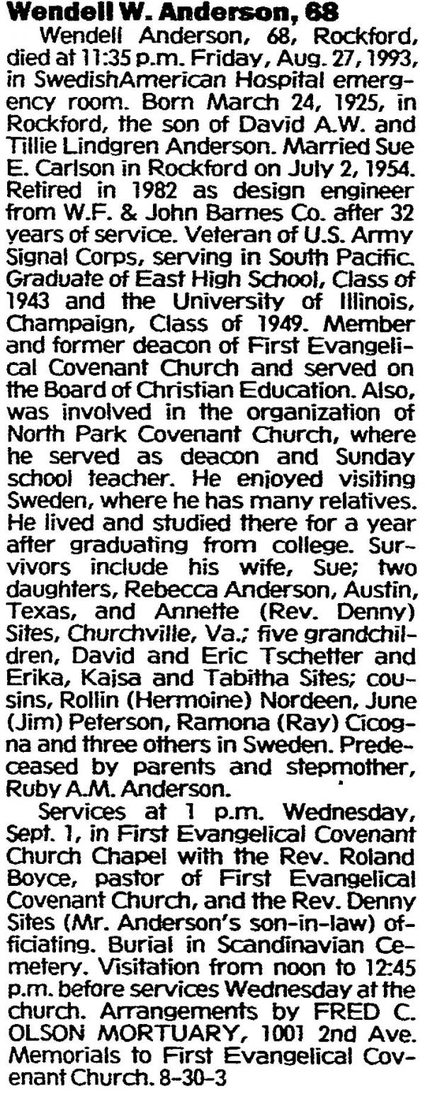 Wendell Anderson
