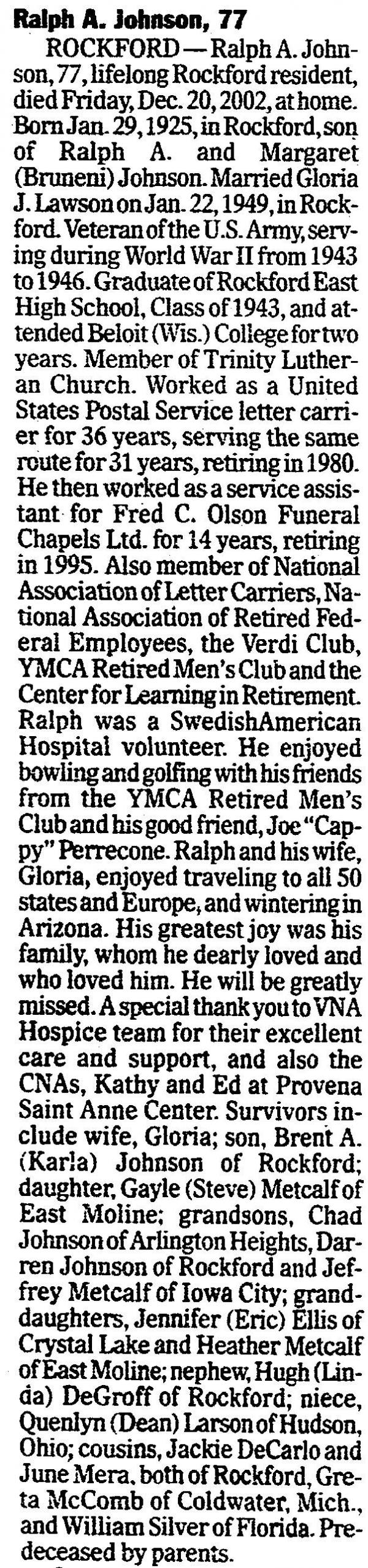 Ralph A. Johnson