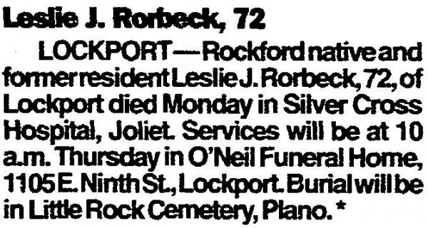 Leslie Rorbeck