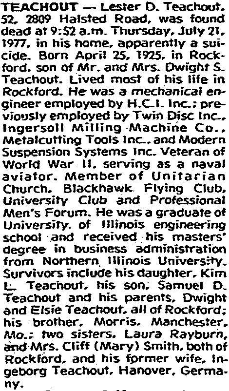 Lester Teachout