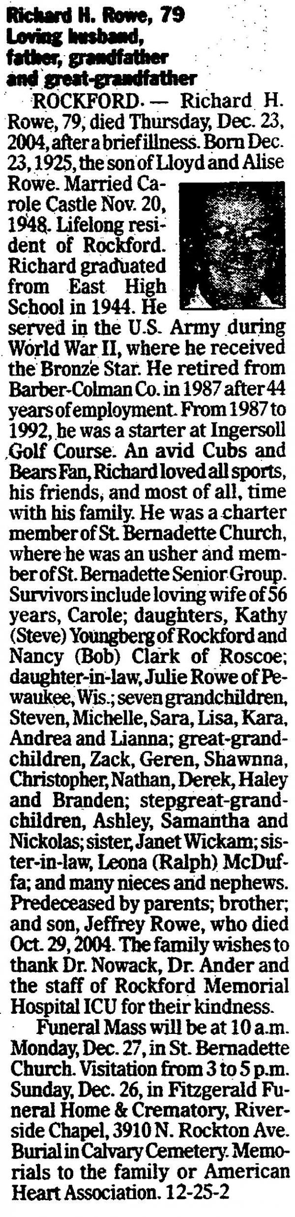 Richard Rowe