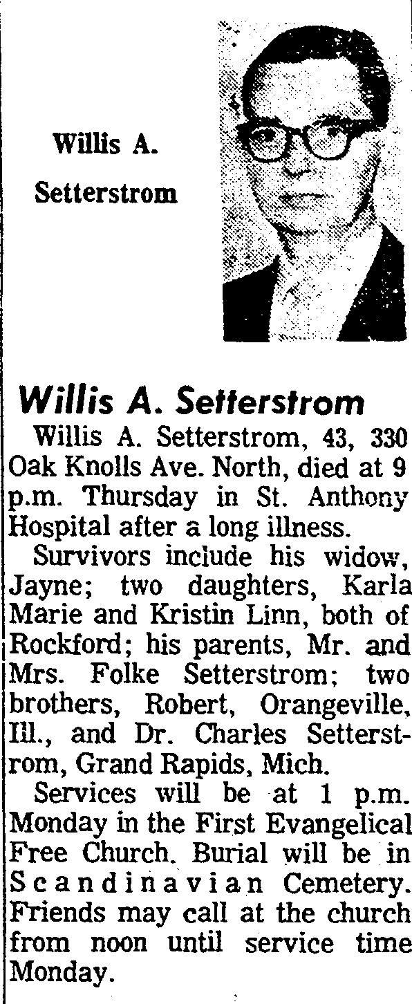 Willis Setterstrom
