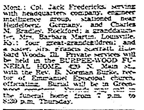Cpl. Jack Fredericks