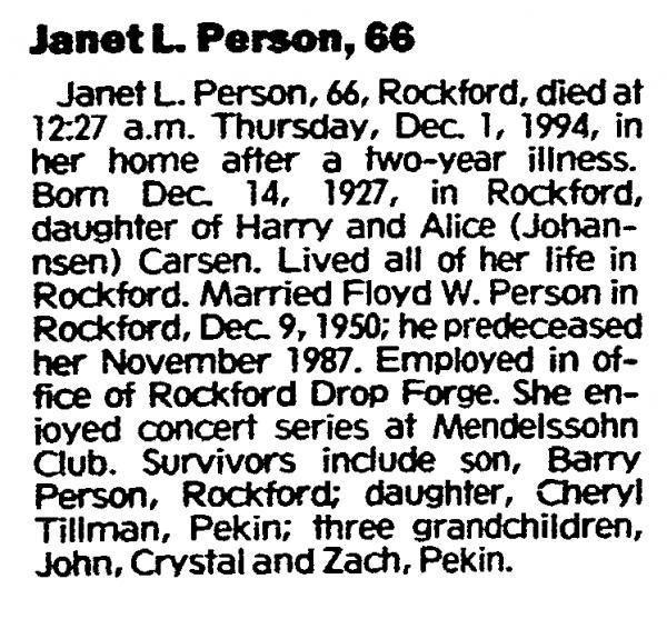 Janet Carsen (person)