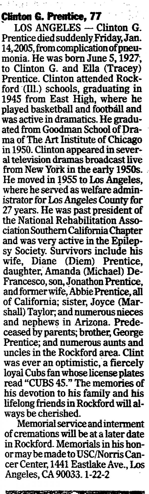 Clinton Prentice