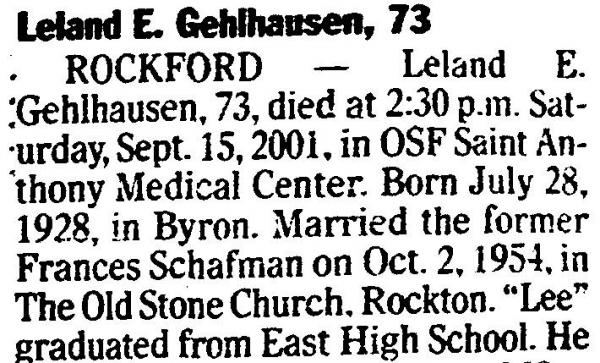 Leland Gehlhausen