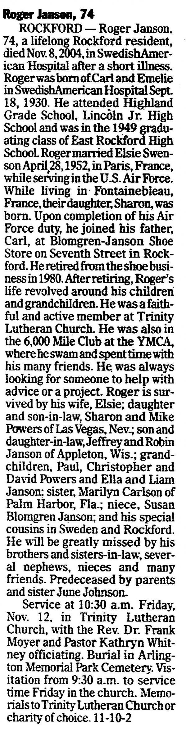 Roger Janson