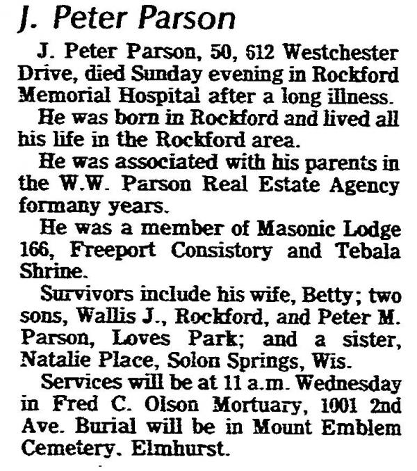 J. Peter Parson