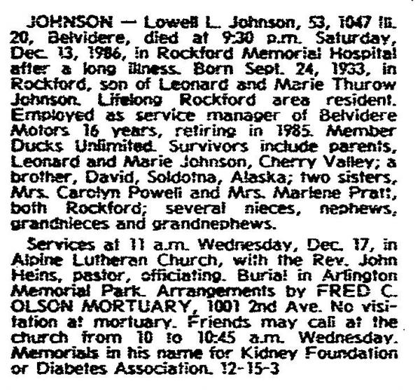Lowell L. Johnson