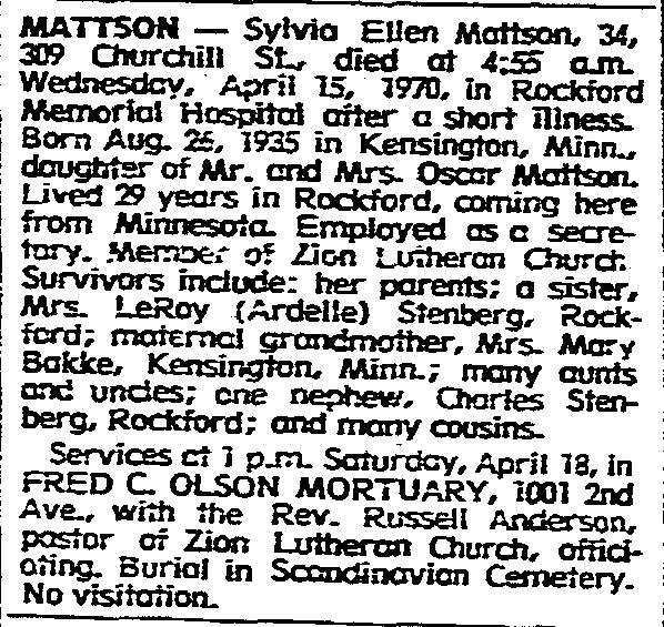 Sylvia Mattson