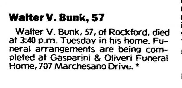 Walter Bunk