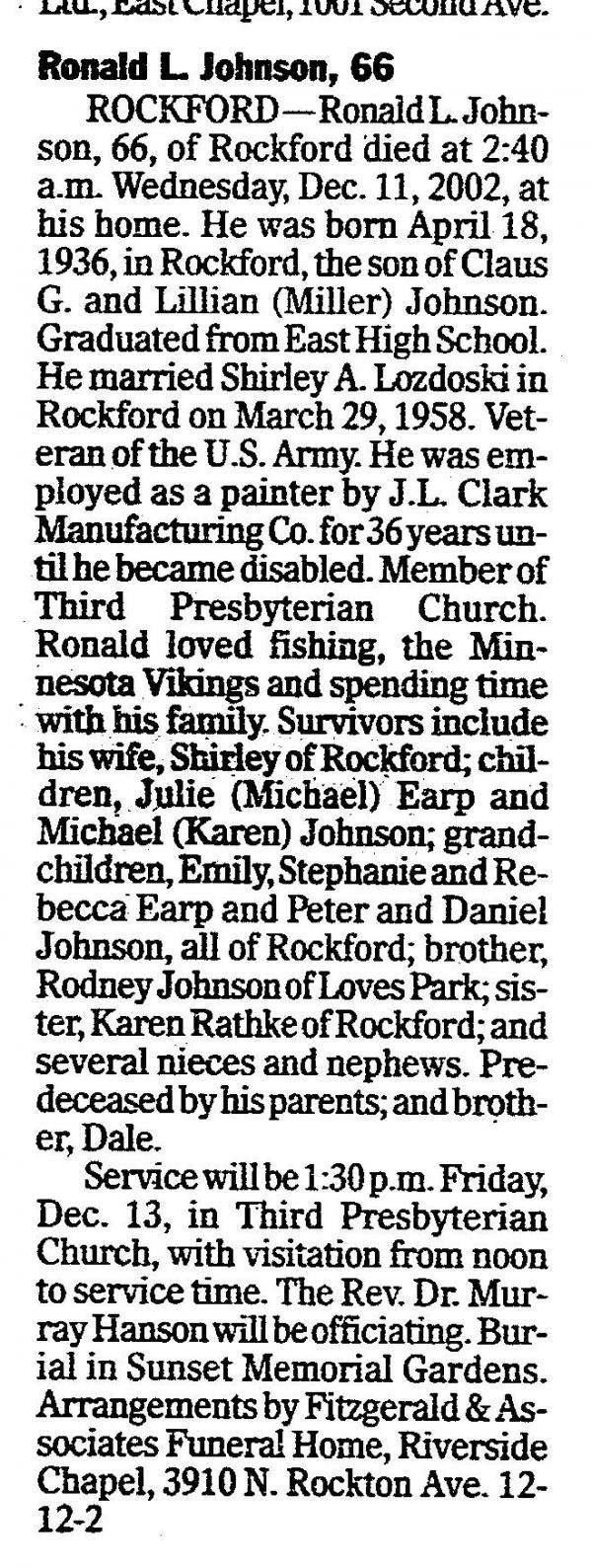 Ronald L. Johnson