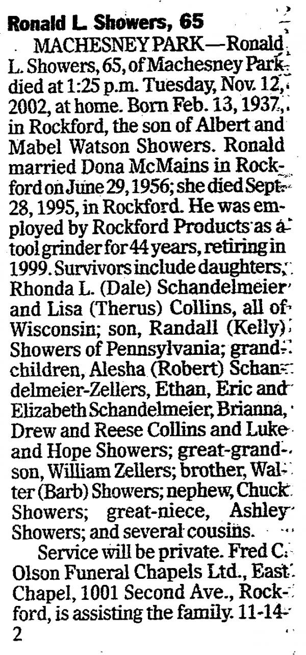 Ronald Showers