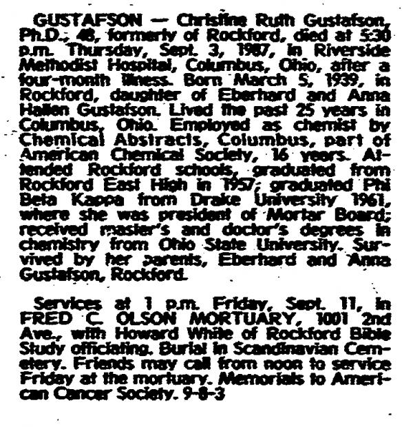 Christine R. Gustafson