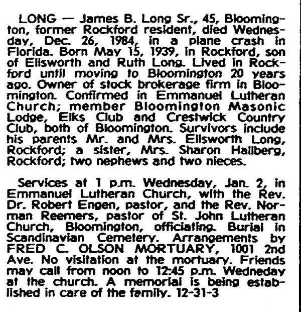 James "jim" Long Sr.