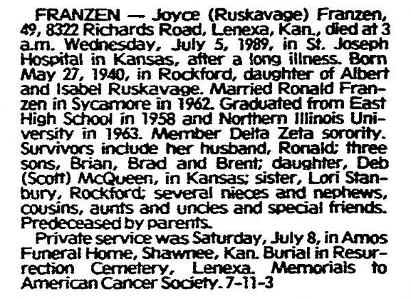 Joyce Ruskavage (franzen)