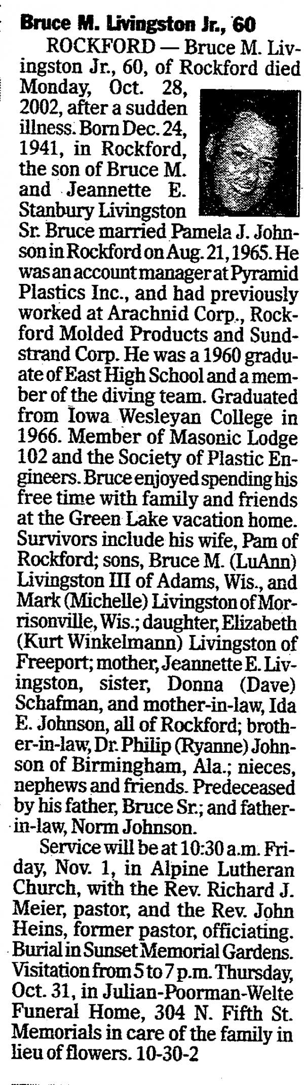 Bruce Livingston Jr.