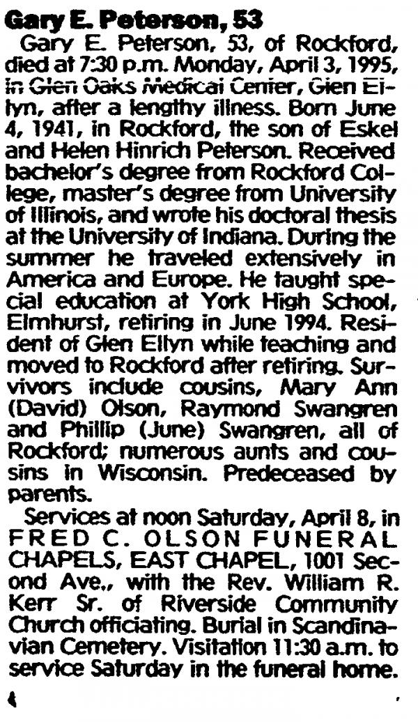 Gary E. Peterson