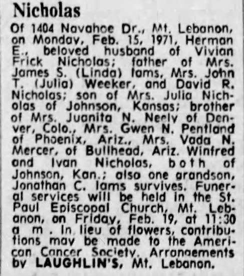 Herman Elby Nicholas