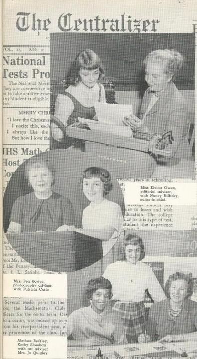 1961 Yearbook Editors
