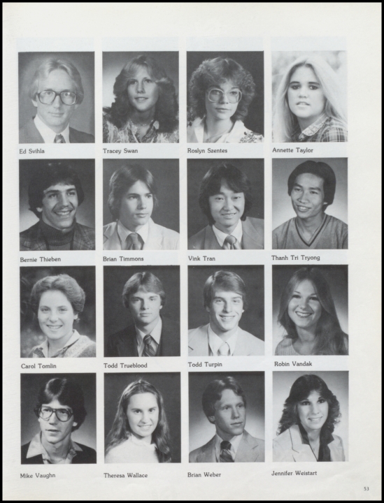 1982 Yearbook Photos